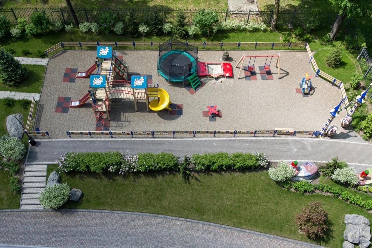 Mirotel Resort And Spa Truskavets Exterior photo Playground in the park